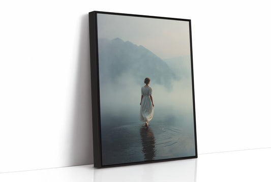 Mist Beckons Across Still Waters
