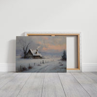 Snow Blankets The Forgotten Farmhouse