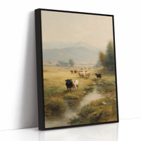 Cattle Graze Where Streams Remember