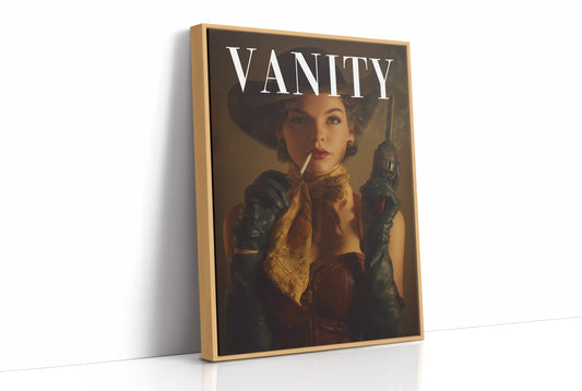 Vanity Western Cowgirl Portrait