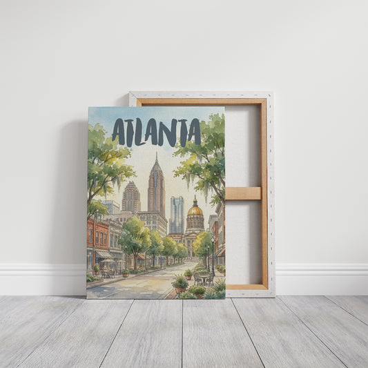 Atlanta in Watercolor
