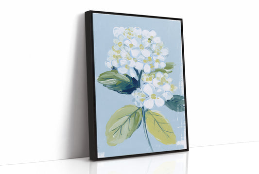Hydrangea Against Sky Blue