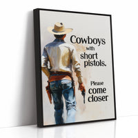 Giddy Up Partner Cowboy Print