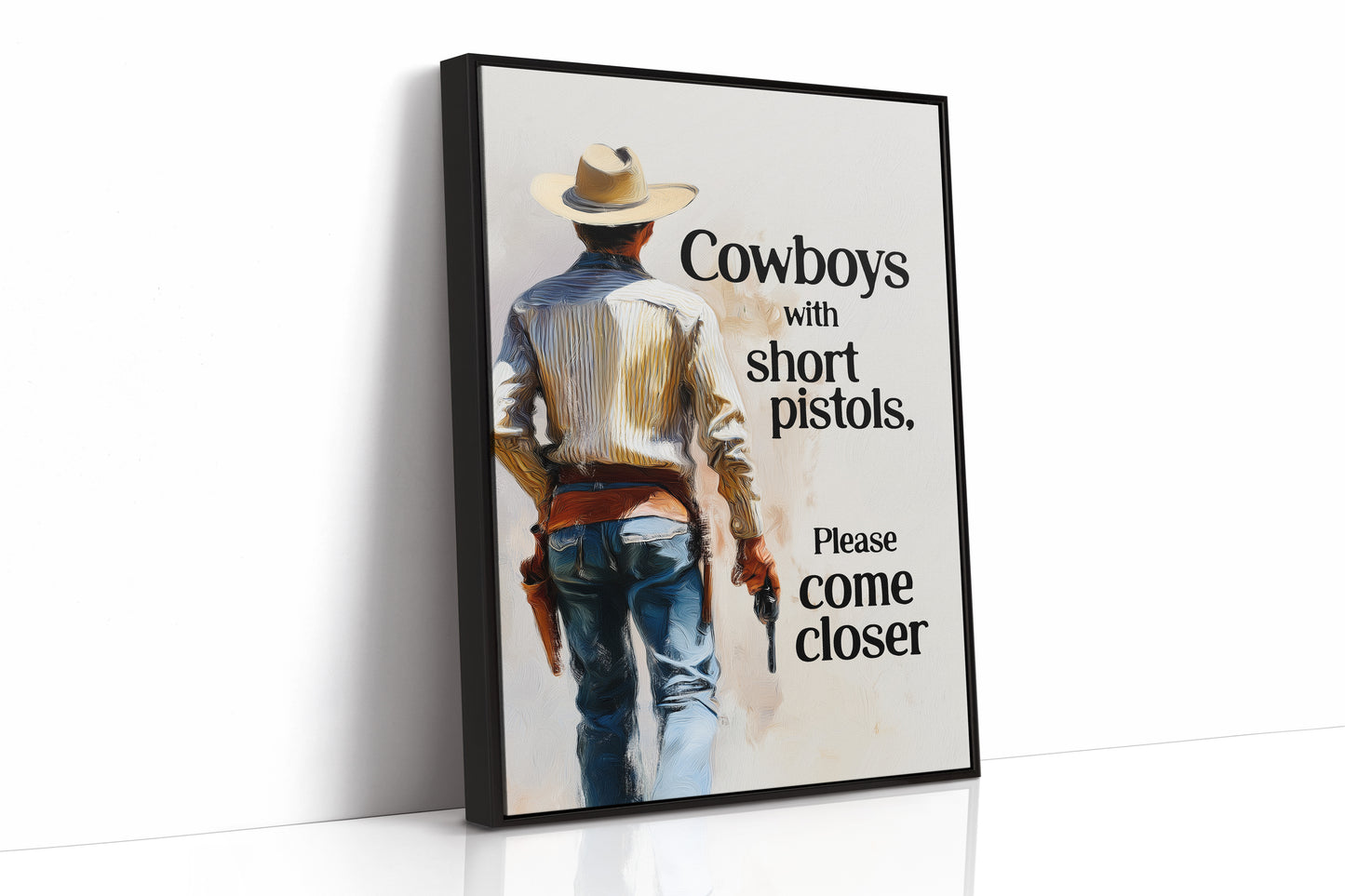 Giddy Up Partner Cowboy Print
