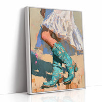 Turquoise Boots, Sandy Steps
