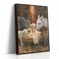 Manger Full of Gentle Watchers