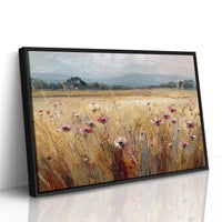 Wild Cosmos Dance Through Golden Fields