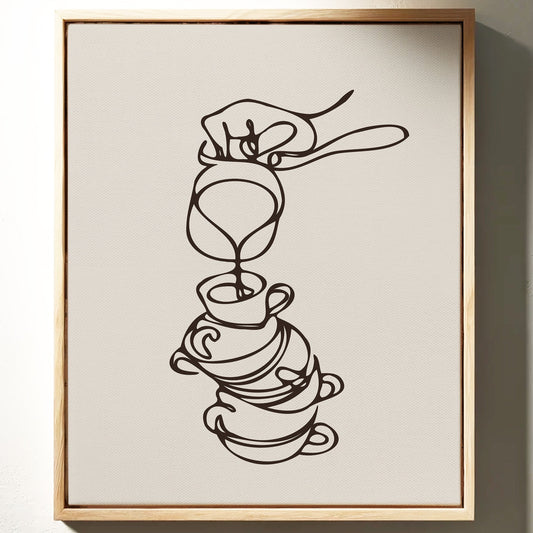 Teacups Pirouette Through Morning Steam