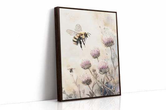 Pollinators Dance Among Petals