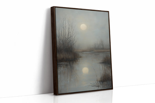 Moonlight Dances on Still Waters