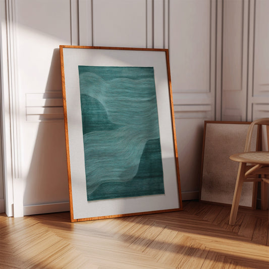 Tides Flow In Emerald Lines