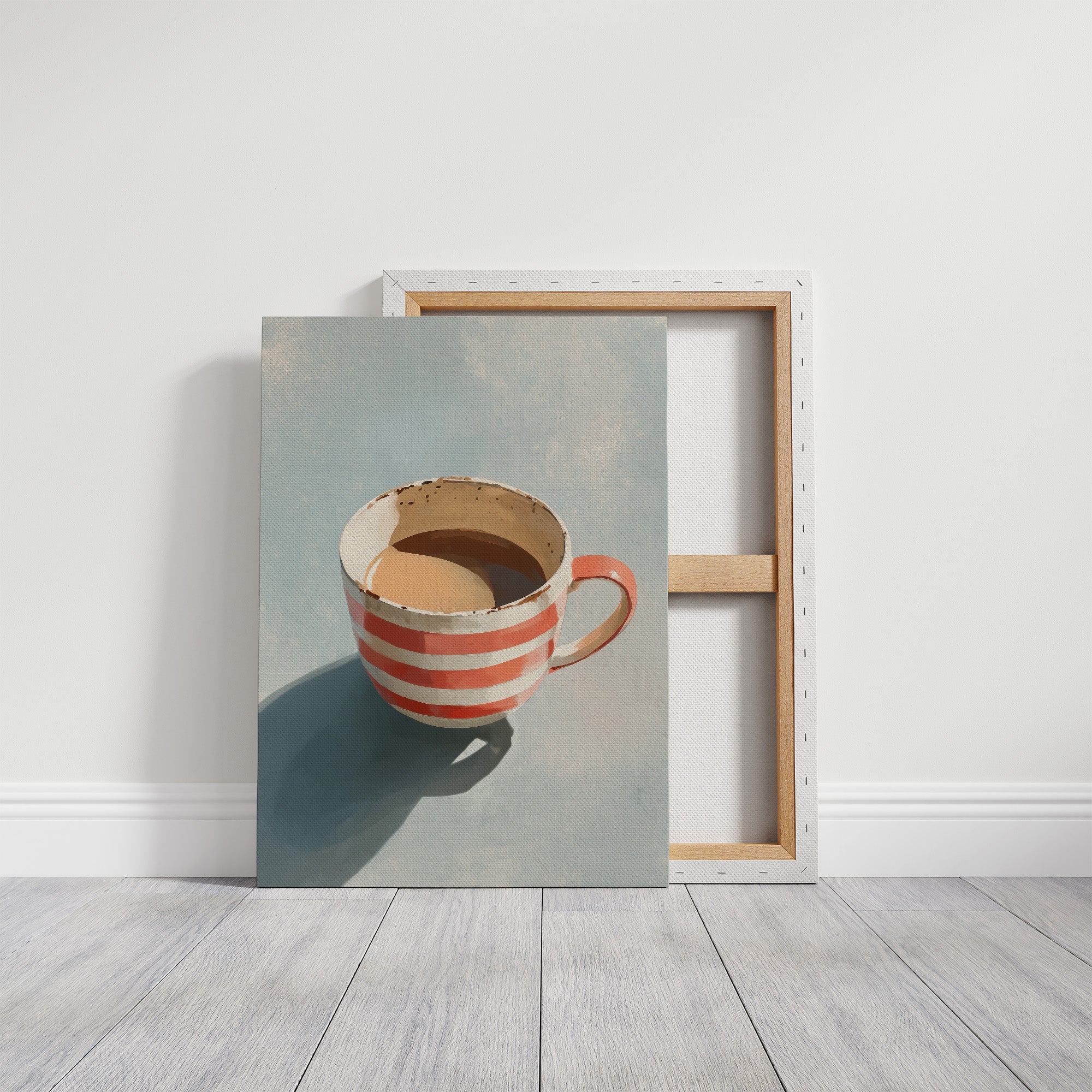 Morning Brew in Coral Stripes