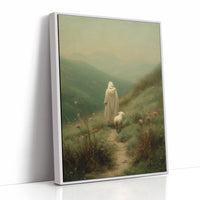 Valley Pilgrim Walks Eternal Path