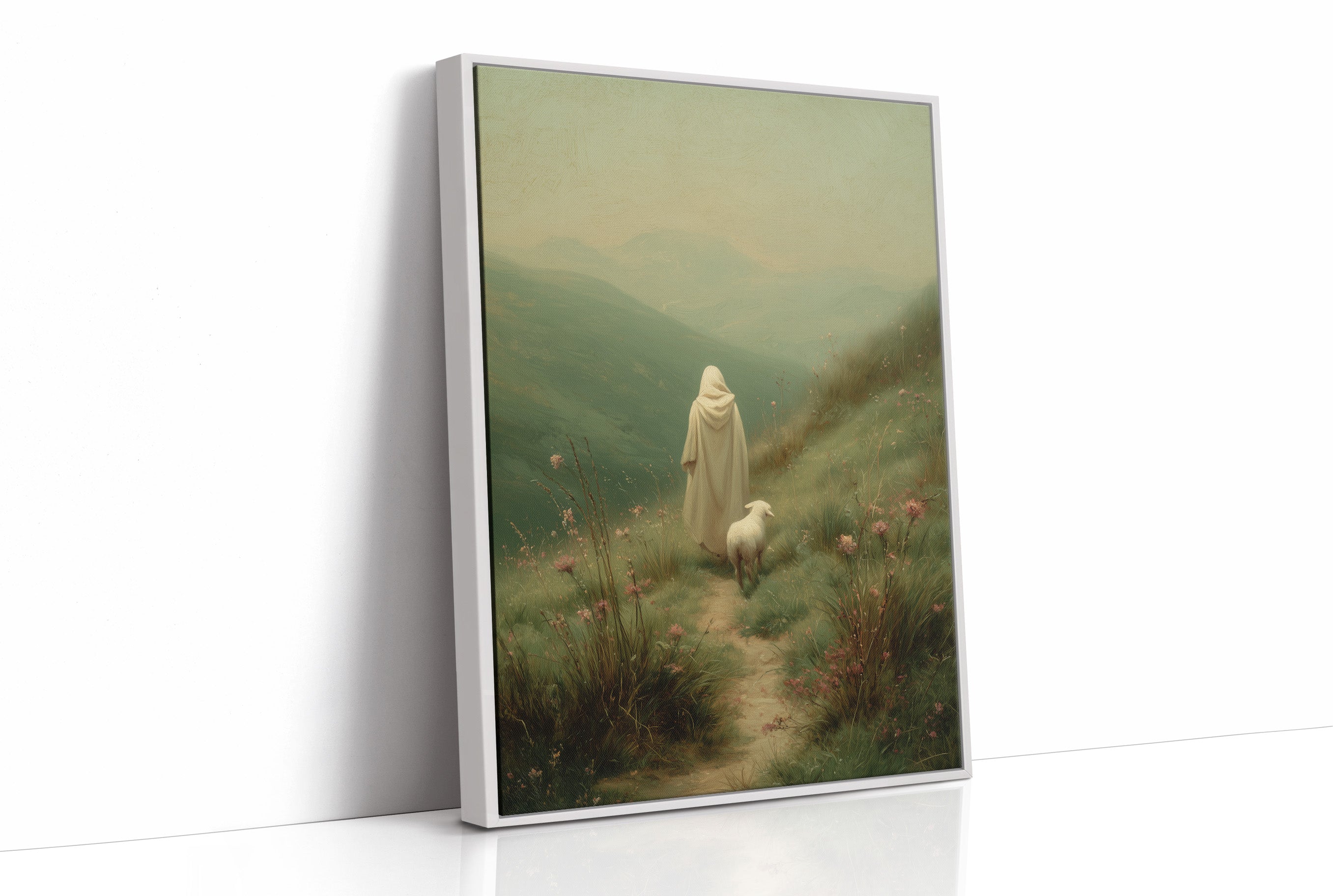 Valley Pilgrim Walks Eternal Path