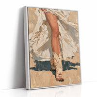 Dust On Cream Cowboy Boots