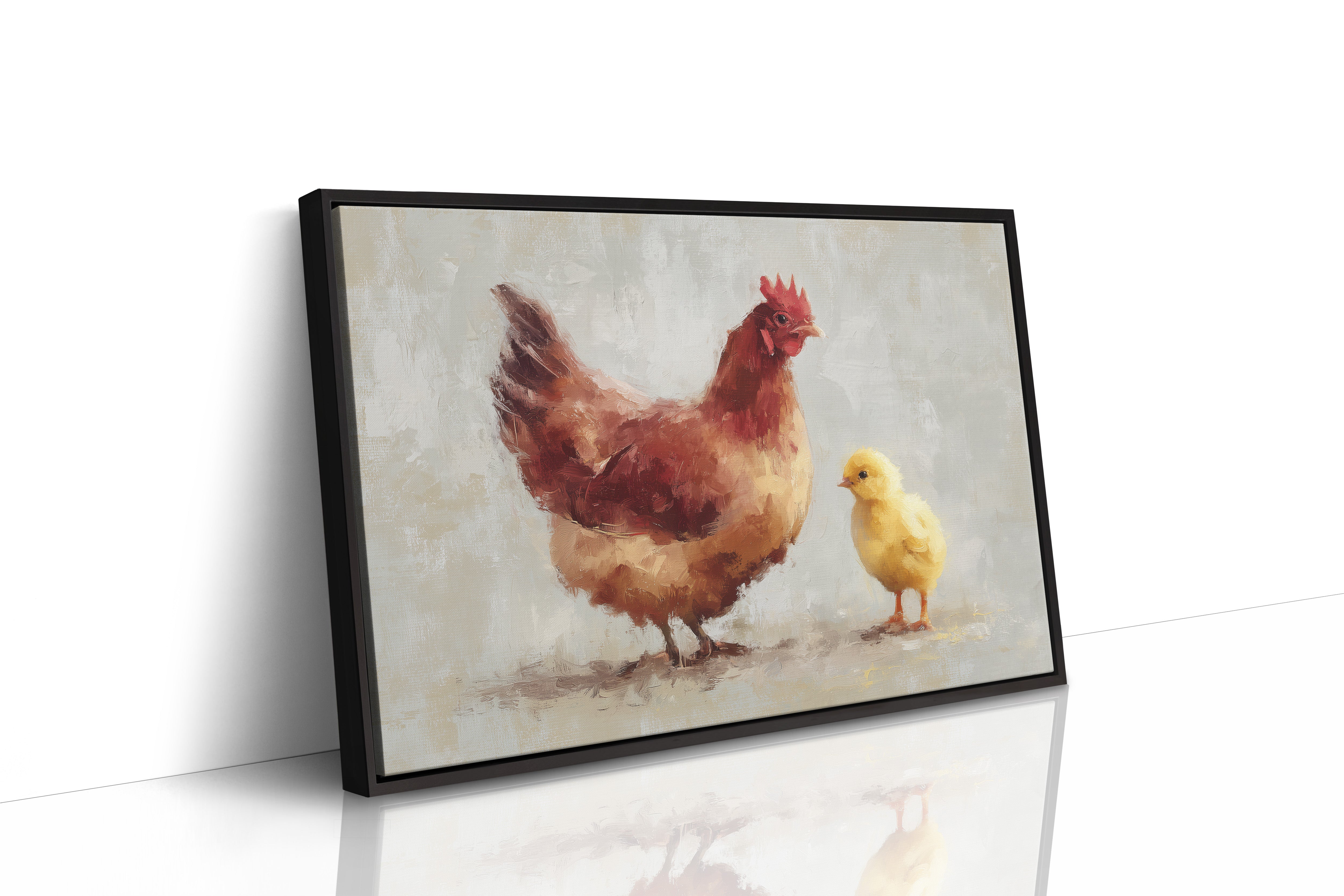 Mother Hen Shares Morning Wisdom