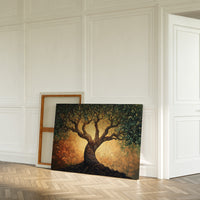 Ancient Olive Dances At Dawn