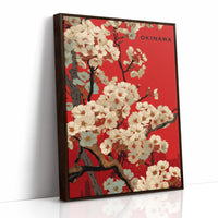 Cherry Blossoms Paint Okinawa Red