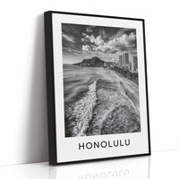Diamond Head, Waikiki Waves