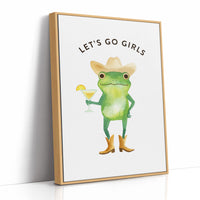 Lets Go Girls Cowgirl Frog