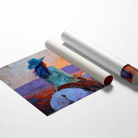 Wild Horses Chase Desert Sunsets