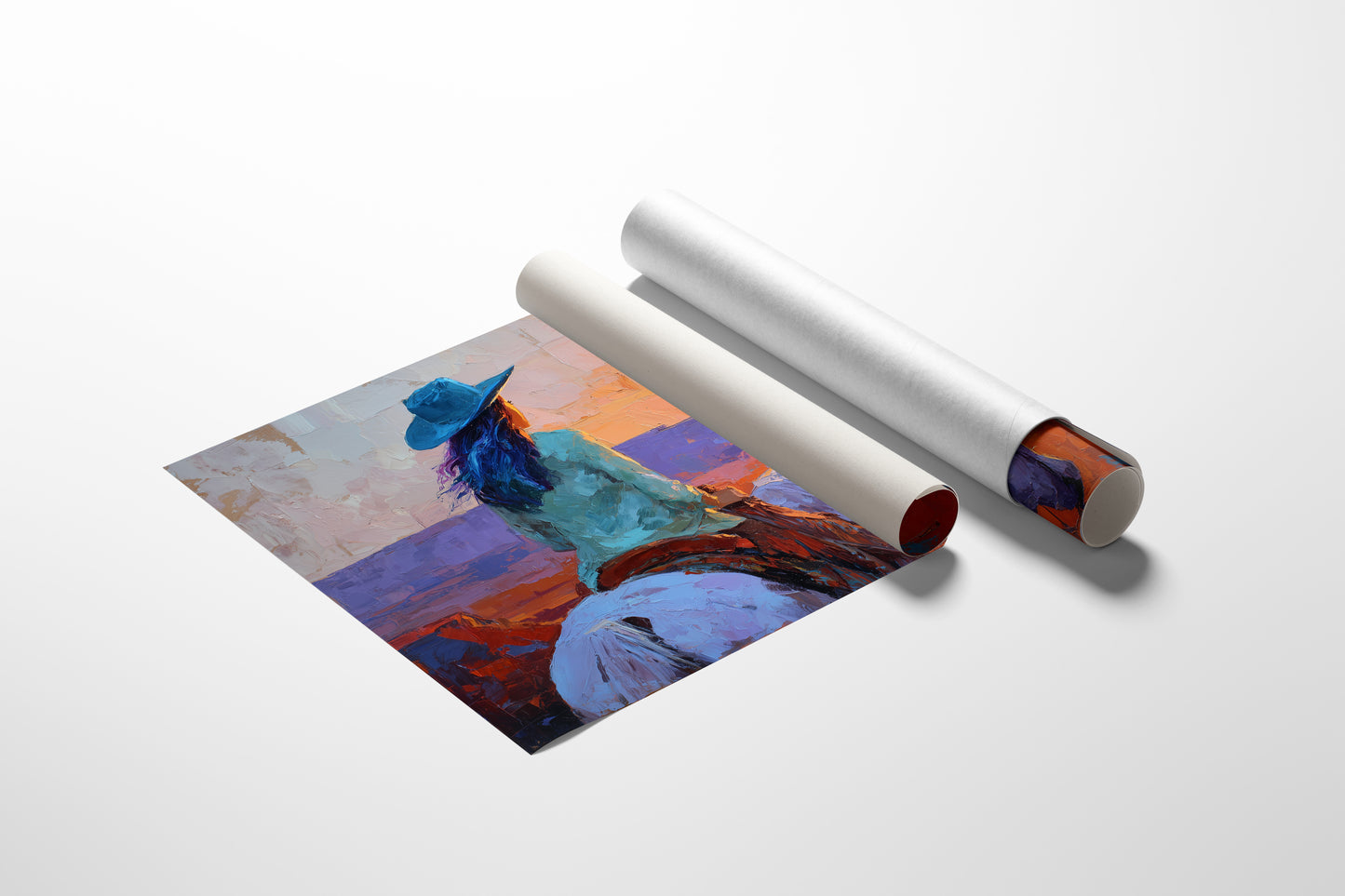 Wild Horses Chase Desert Sunsets