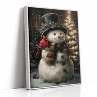 Winter Friends Share Midnight Stories