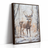 In Frosted Silence, He Stands Tall