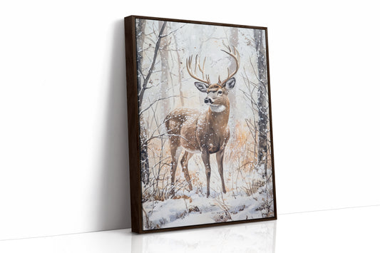 In Frosted Silence, He Stands Tall