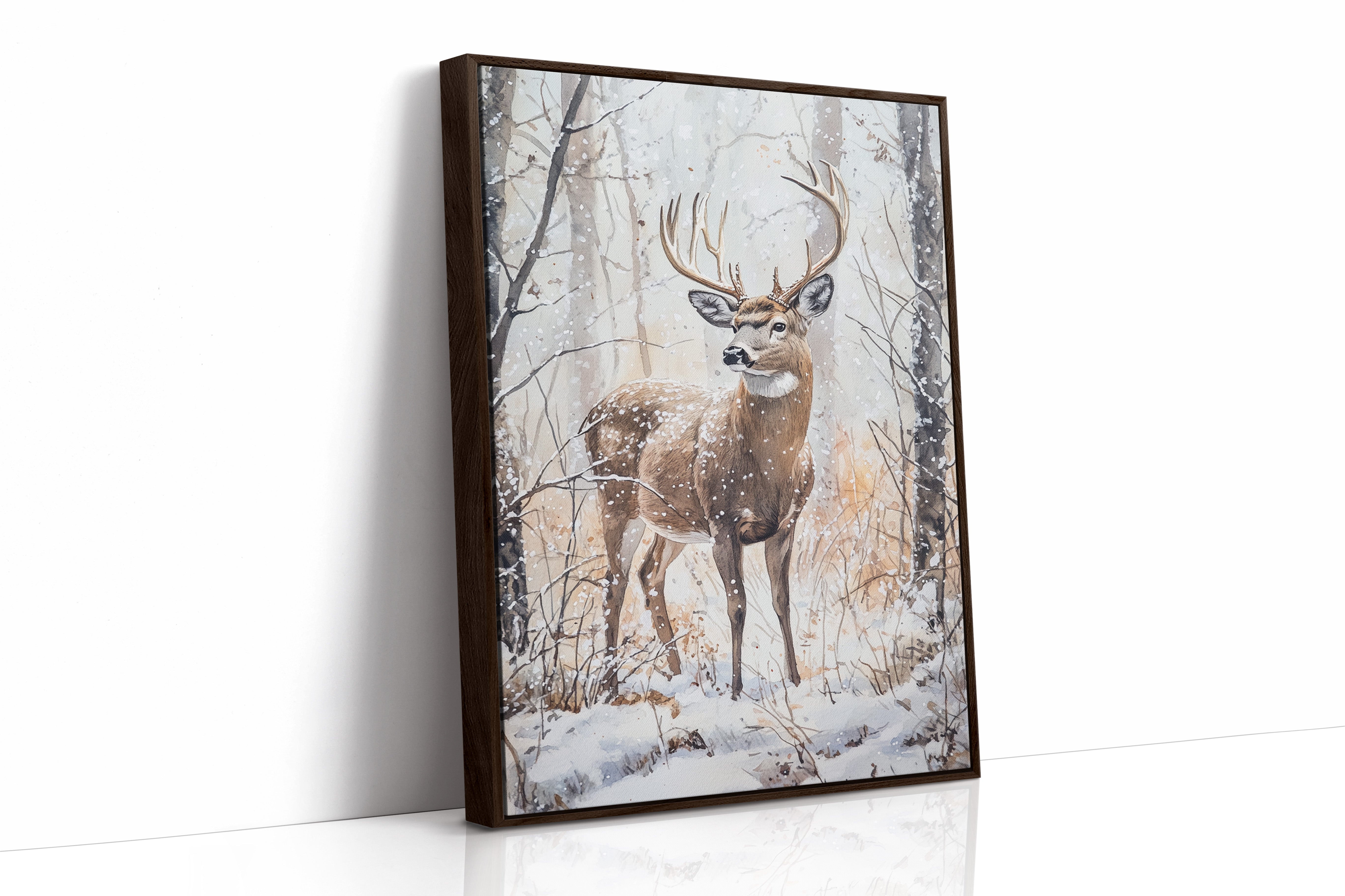 In Frosted Silence, He Stands Tall