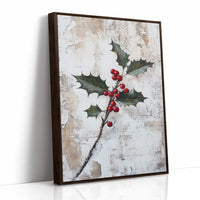 Berries Against Winter's Canvas