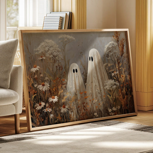 Friendly Phantoms Among Wild Daisies