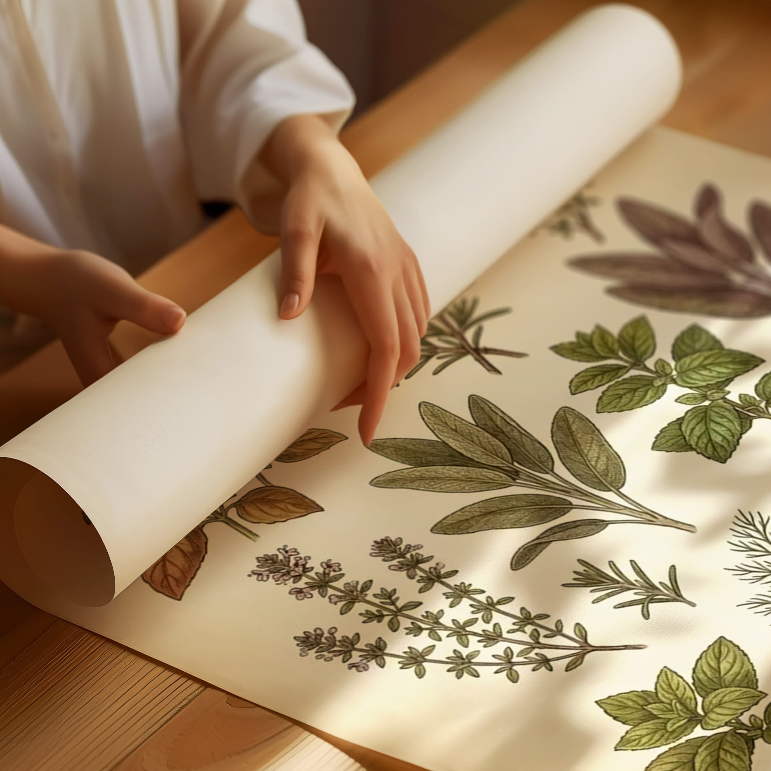 Well Seasoned: Vintage Herb Garden Chart
