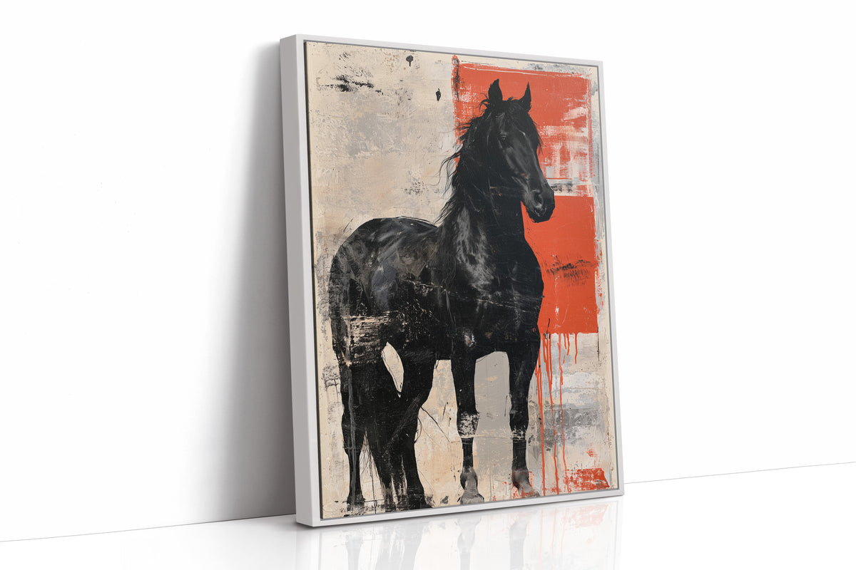 Black Stallion, Abstract Backdrop