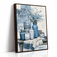 Farmhouse Jars and Wildflower Blues