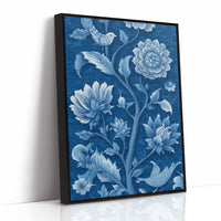 Blue Porcelain Garden Blooms Forever