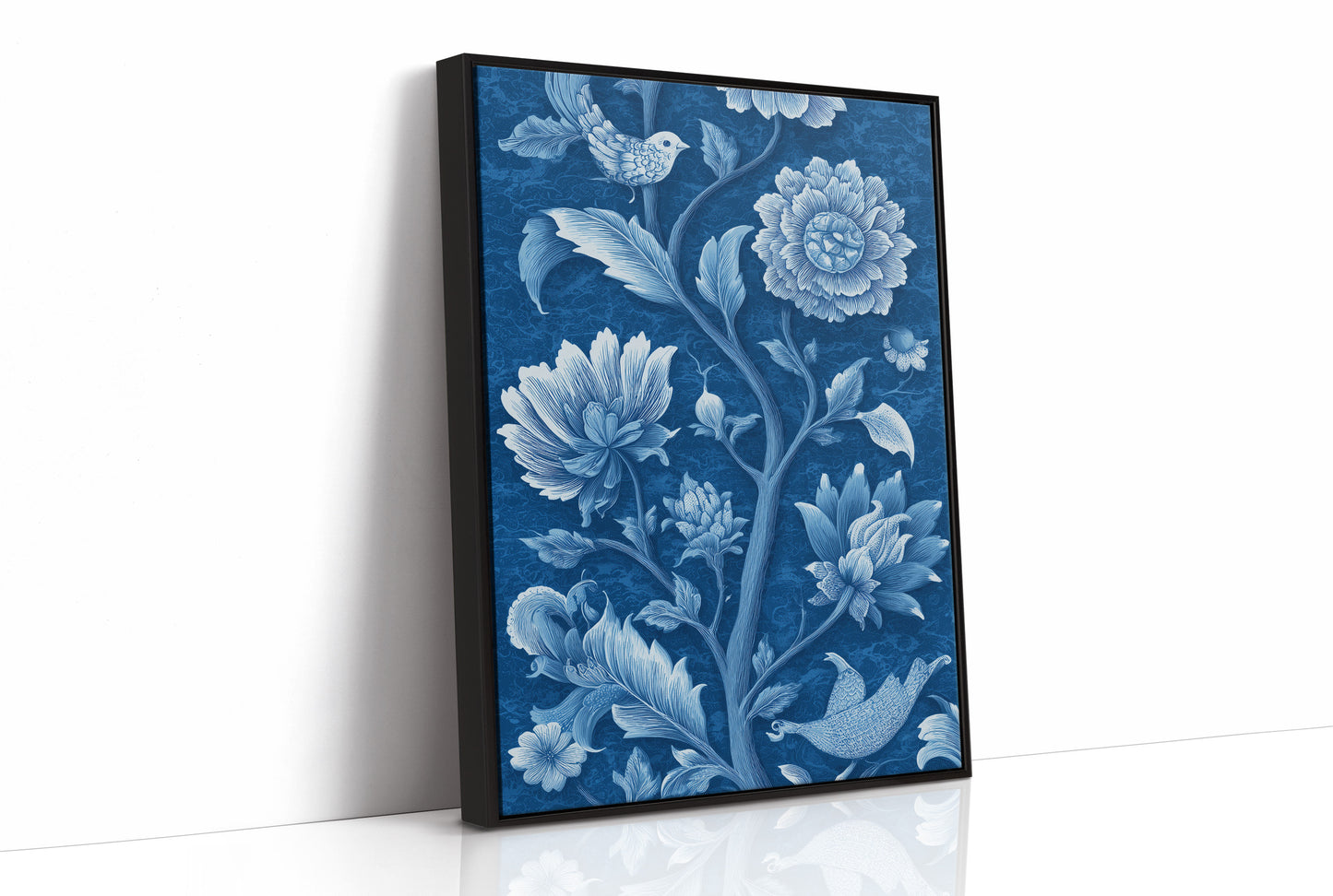 Blue Porcelain Garden Blooms Forever