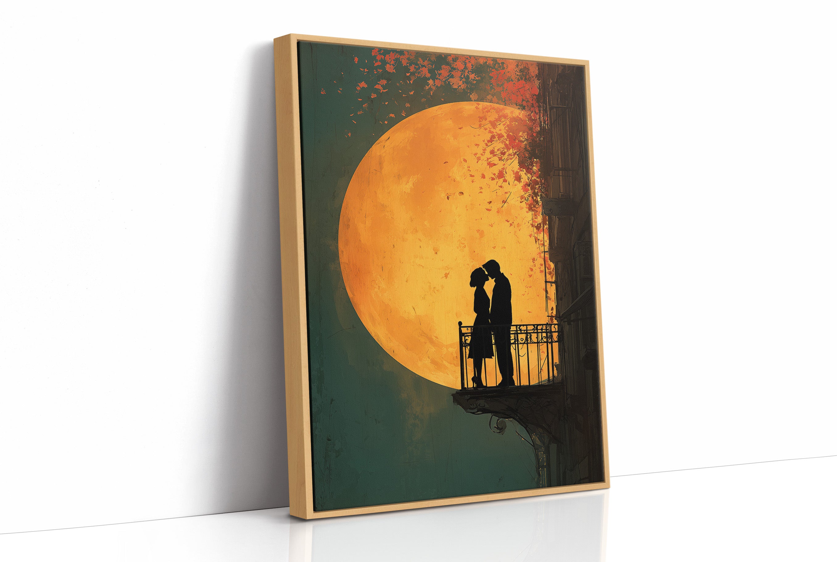 The Moon Made Room for Them