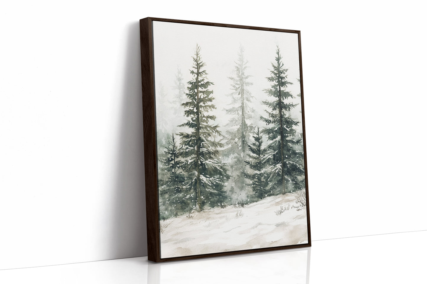 The Forest Breathes in White