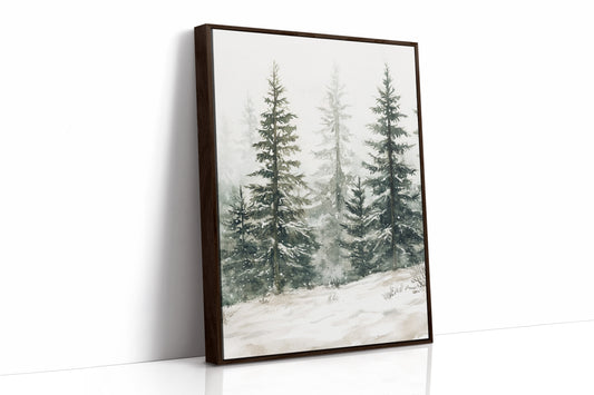 The Forest Breathes in White