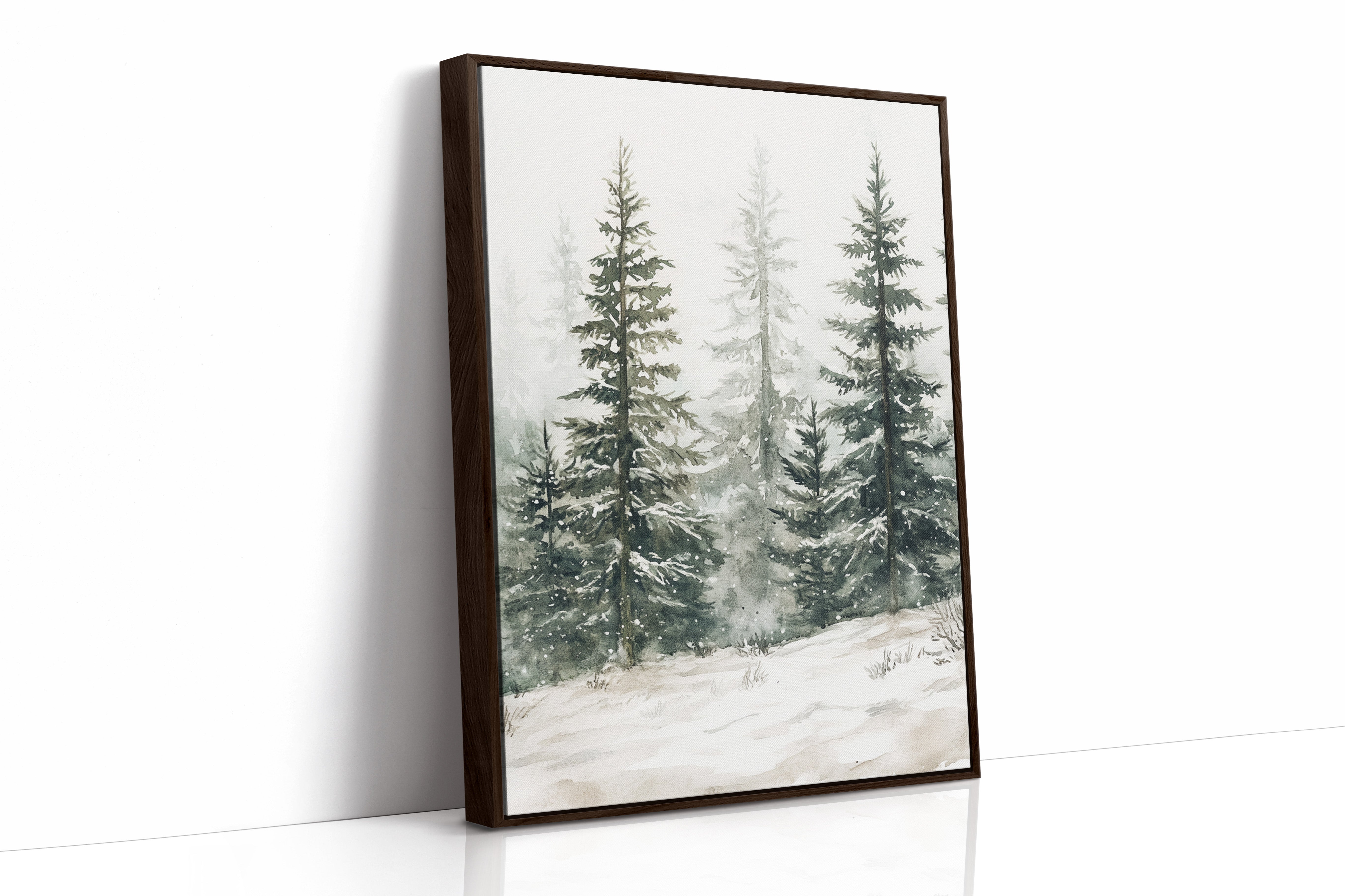 The Forest Breathes in White