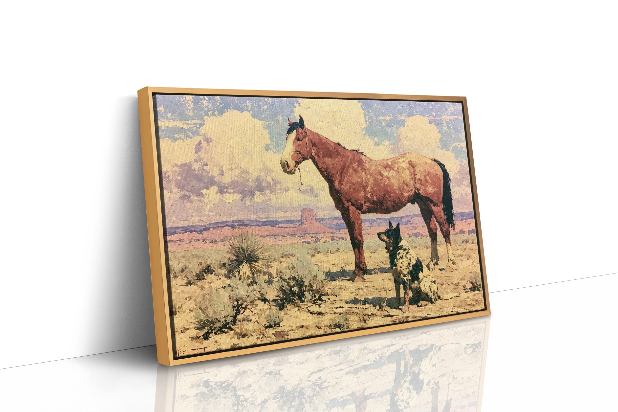 Desert Companions, Horse and Cattle Dog
