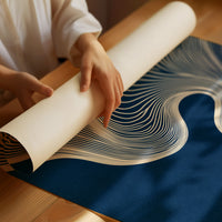 Currents Beneath Indigo Silence