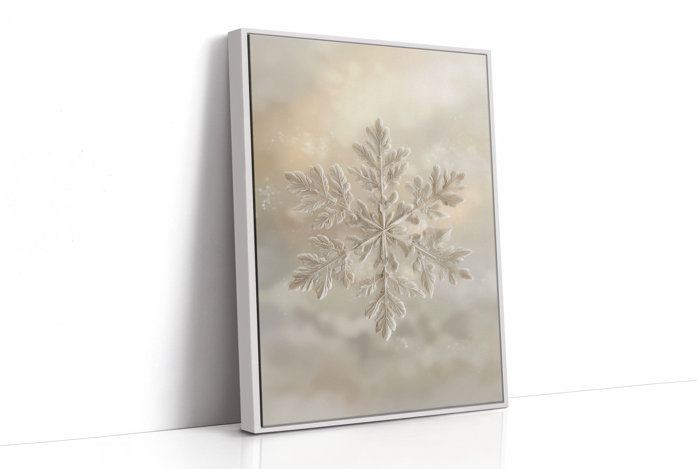 Frost Patterns Dance In Winter