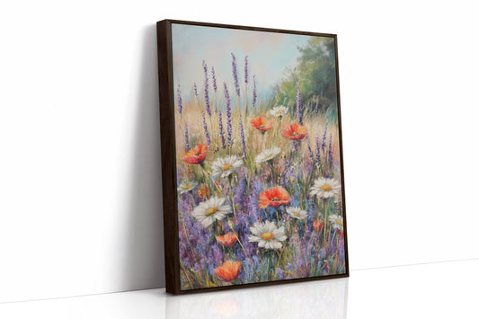 Fields Awash With Colorful Blooms