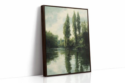 Reflections Beneath Verdant Canopies