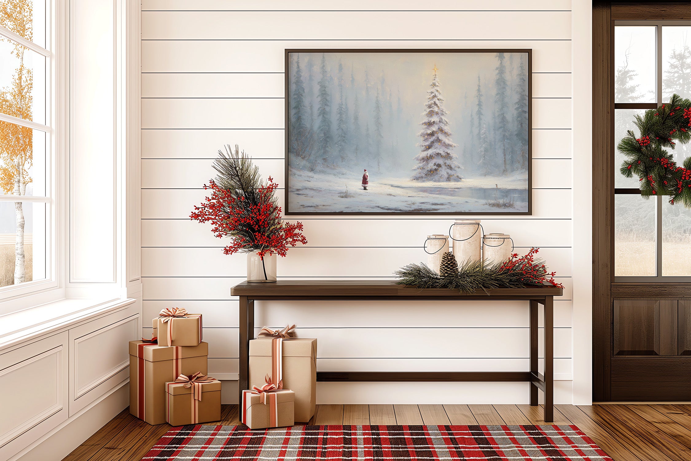 Silent Forest Holds Christmas Magic