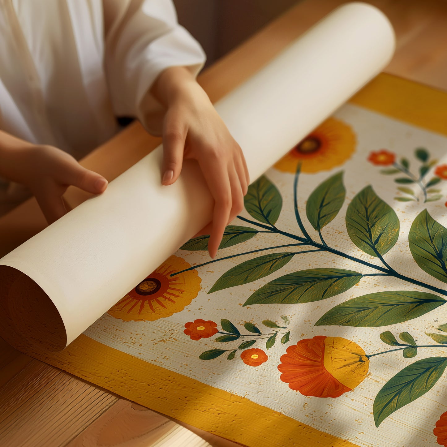 Golden Garden in Bloom