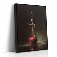 Ancient Blade Pierces Crimson Fruit