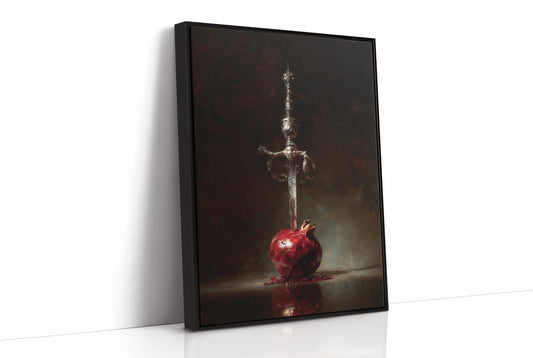 Ancient Blade Pierces Crimson Fruit